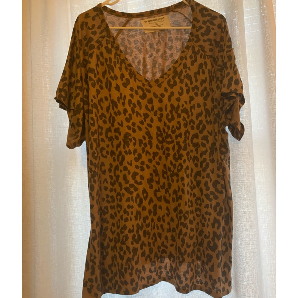 Cheetah Print Tee